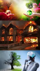 Wildfires burn out of control across Los Angeles area