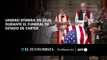 Unidad efímera en EEUU durante el funeral de Estado de Carter