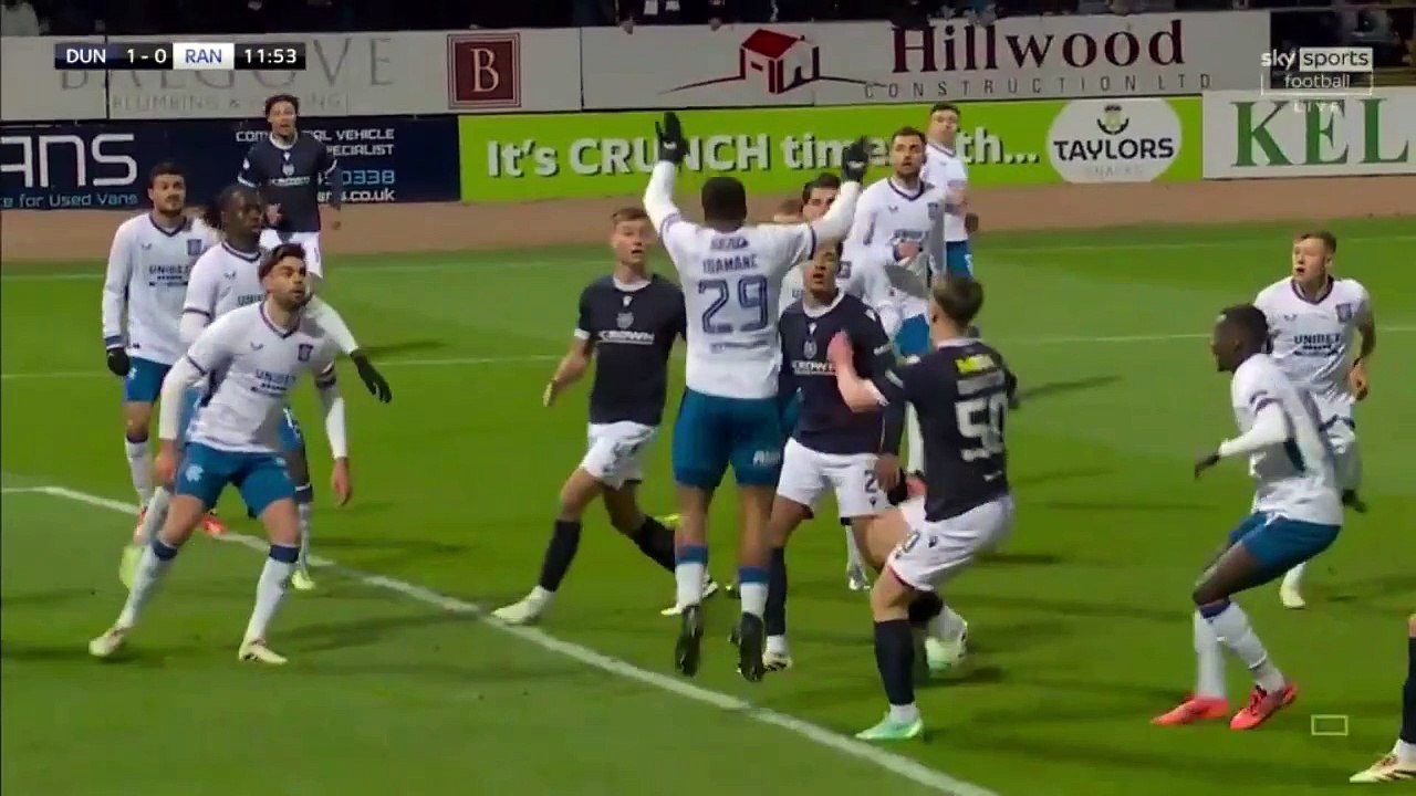Dundee Vs Rangers 1 half