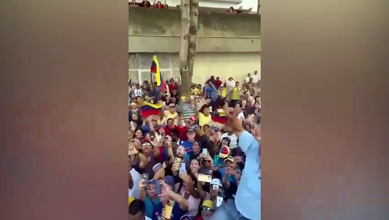 El equipo de campaña de María Corina Machado anuncia la liberación de la opositora venezolana