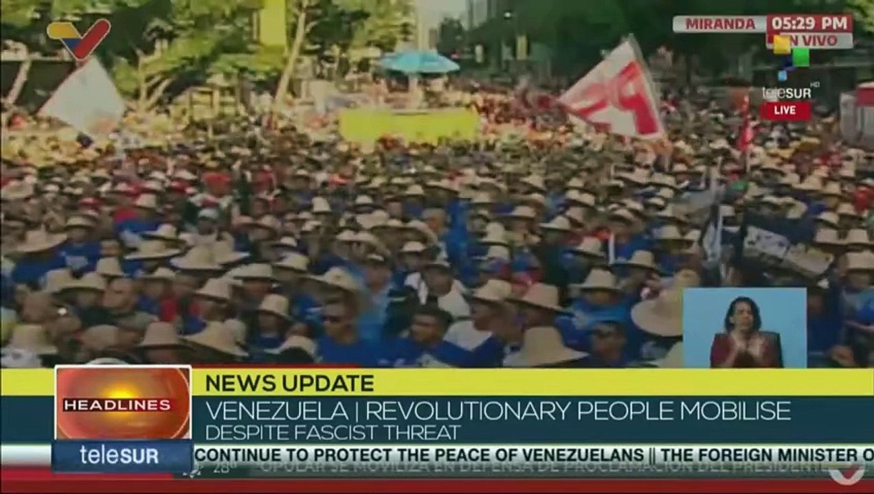 Diosdado Cabello: Nothing and no one will disturb the peace of Venezuela