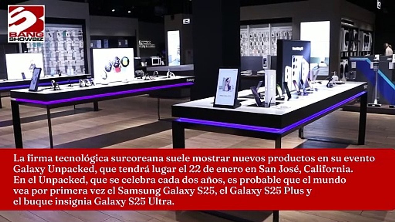 Teléfonos Samsung Galaxy S25 podrían lanzarse en enero