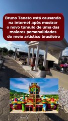 Influencer das catacumbas ‘estala chicote’ na nova sepultura do Beto Carrero