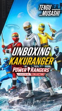 Unboxing du set de Kakuranger / Power Rangers Alien Rangers de chez Lightning Collection !