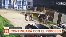 Bloque de los guardias agredidos