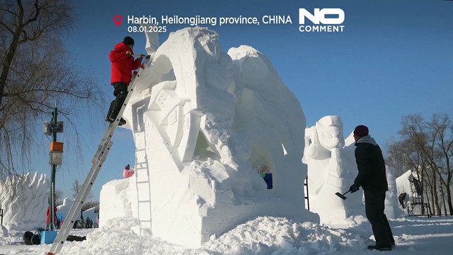Cina: il più grande festival di sculture di ghiaccio al mondo si trova ad Harbin