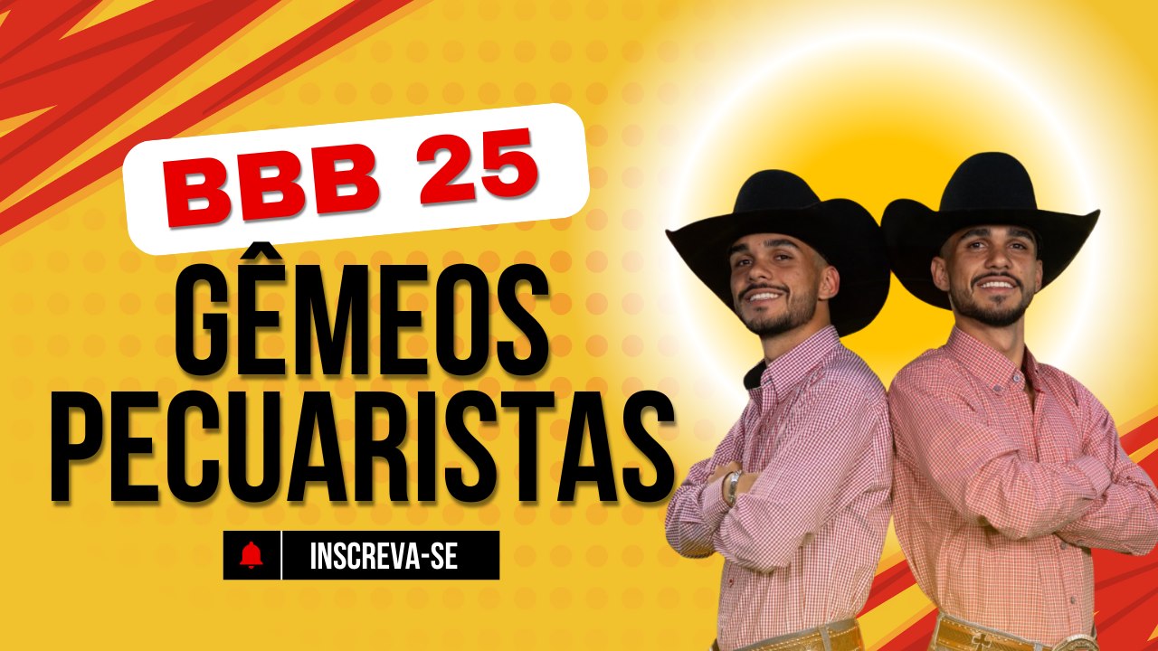 BBB 25: Quem são JOÃO GABRIEL E JOÃO PEDRO, PIPOCAS do Big Brother Brasil 2025?