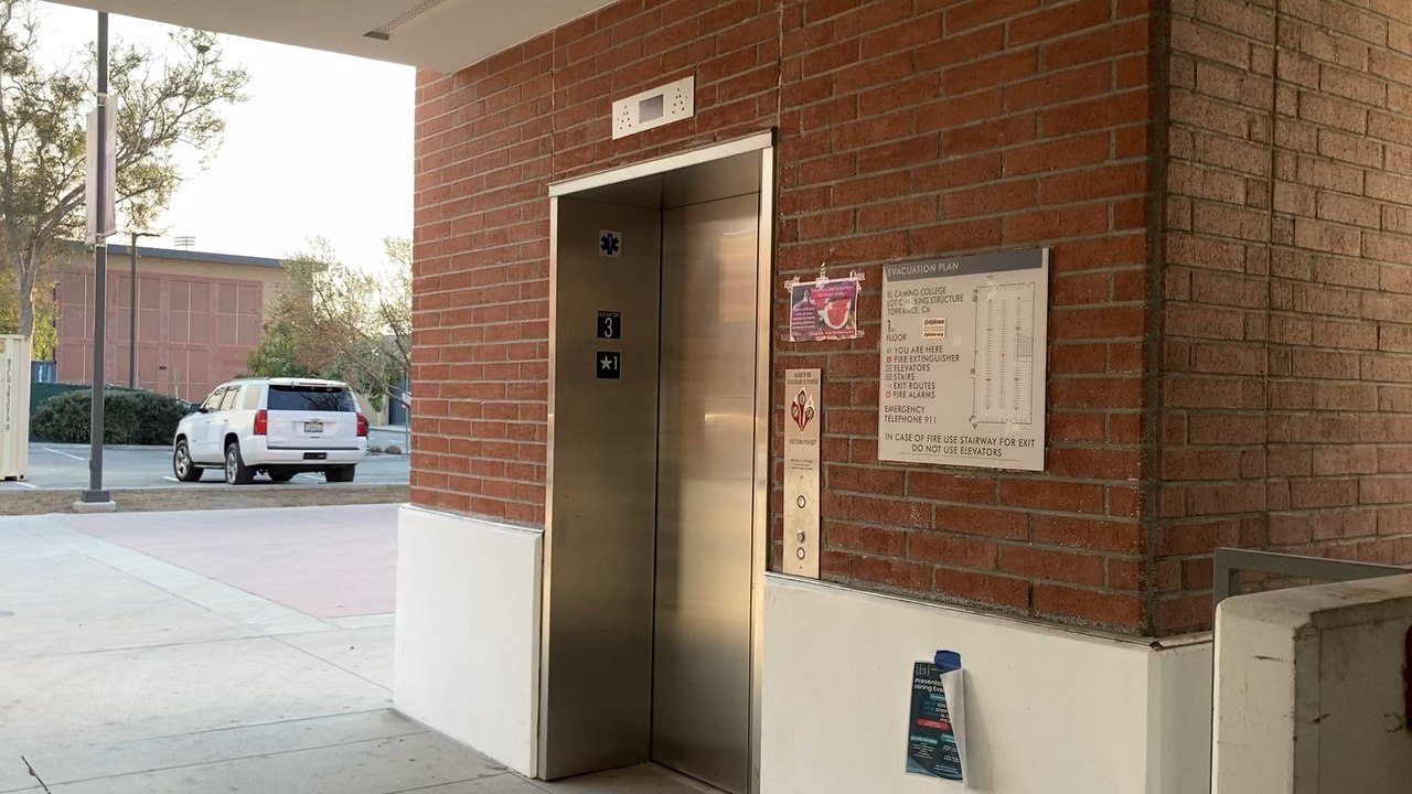 EPIC MOTOR ERM Elevator At Parking Lot C El Camino College Torrance CA