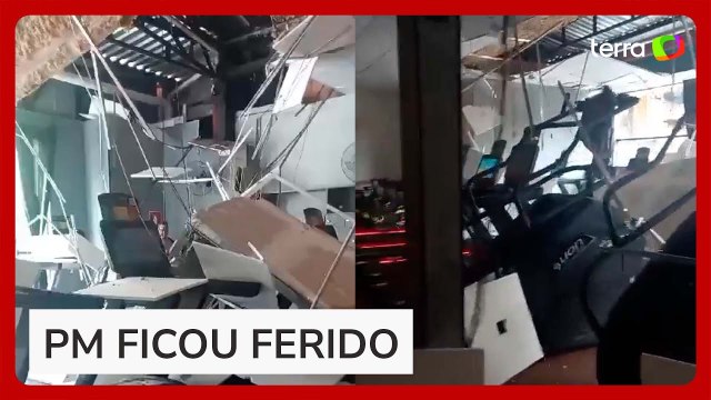 Teto de academia desaba em BH e idosos ficam feridos
