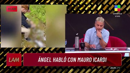 Ángel HABLÓ CON ICARDI sobre LA CAZA con Wanda: Videos INÉDITOS