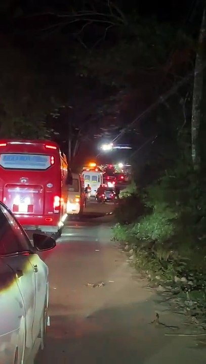 Comunitarios bloquean carretera en Cotuí en protesta por empresa minera
