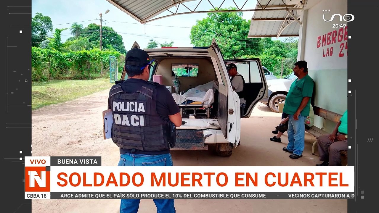 Soldado muerto en un cuartel