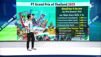 ไทย พร้อมเป็นเจ้าภาพ โมโตจีพี 2025 | เนชั่นทันข่าวเช้า 10 ม.ค. 68 | PART 5