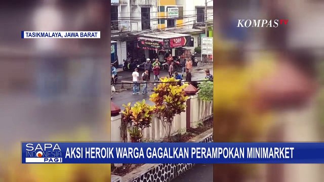 Aksi Perampokan Bersenpi di Minimarket Berhasil Digagalkan Warga, Pelaku Sempat Sandera 2 Pegawai