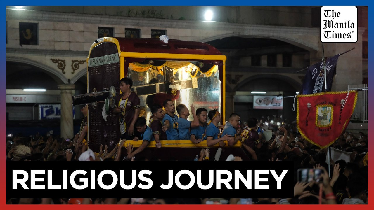 Black Nazarene returns home
