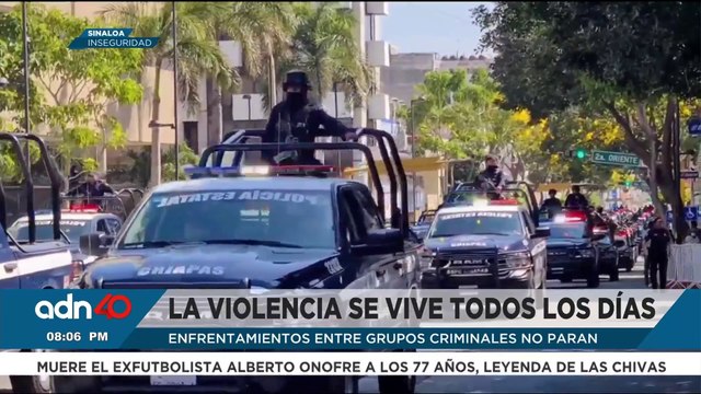 Cuatro meses de violencia: Enfrentamientos entre grupos criminales no cesan en Sinaloa
