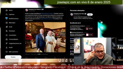 ¡Ken Salazar en misa! Estos son los socios de los obispos