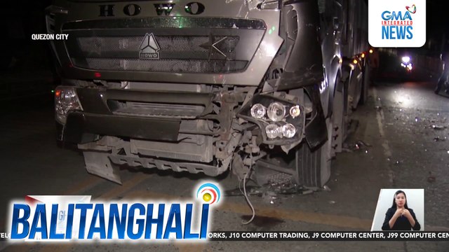 10 miyembro ng medical team na nag-duty para sa Traslacion, nasaktan matapos mabangga ng truck ang sinasakyang van | Balitanghali