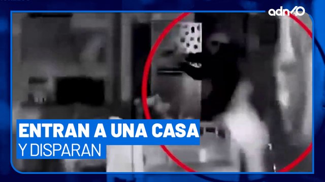 Sujetos armados entran a casa en Cuernavaca, Morelos y disparan; todo quedó grabado