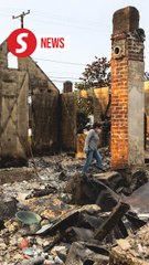 LA's Eaton Fire has damaged thousands of buildings: fire chief