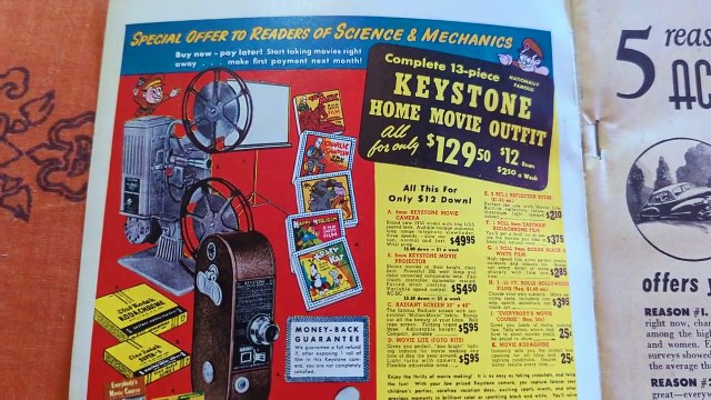 Science & Mechanics 1950_ Solar Power Predictions, Harley Davidson Ads & Bizarre Taxidermy Lessons
