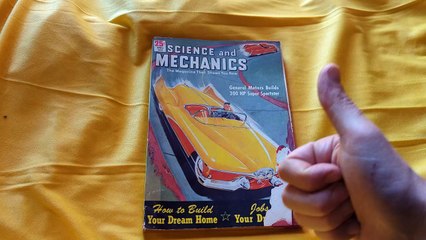 Science and Mechanics April 1951. GM builds 300 MPH Car