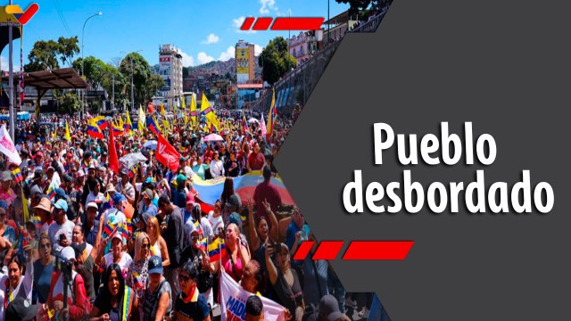 Programa 360° | Pueblo venezolano se desborda para apoyar la juramentaron del Pdte. Nicolás Maduro
