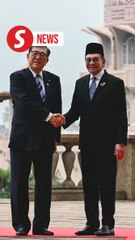 Japan PM Ishiba given official welcome at Perdana Putra Complex