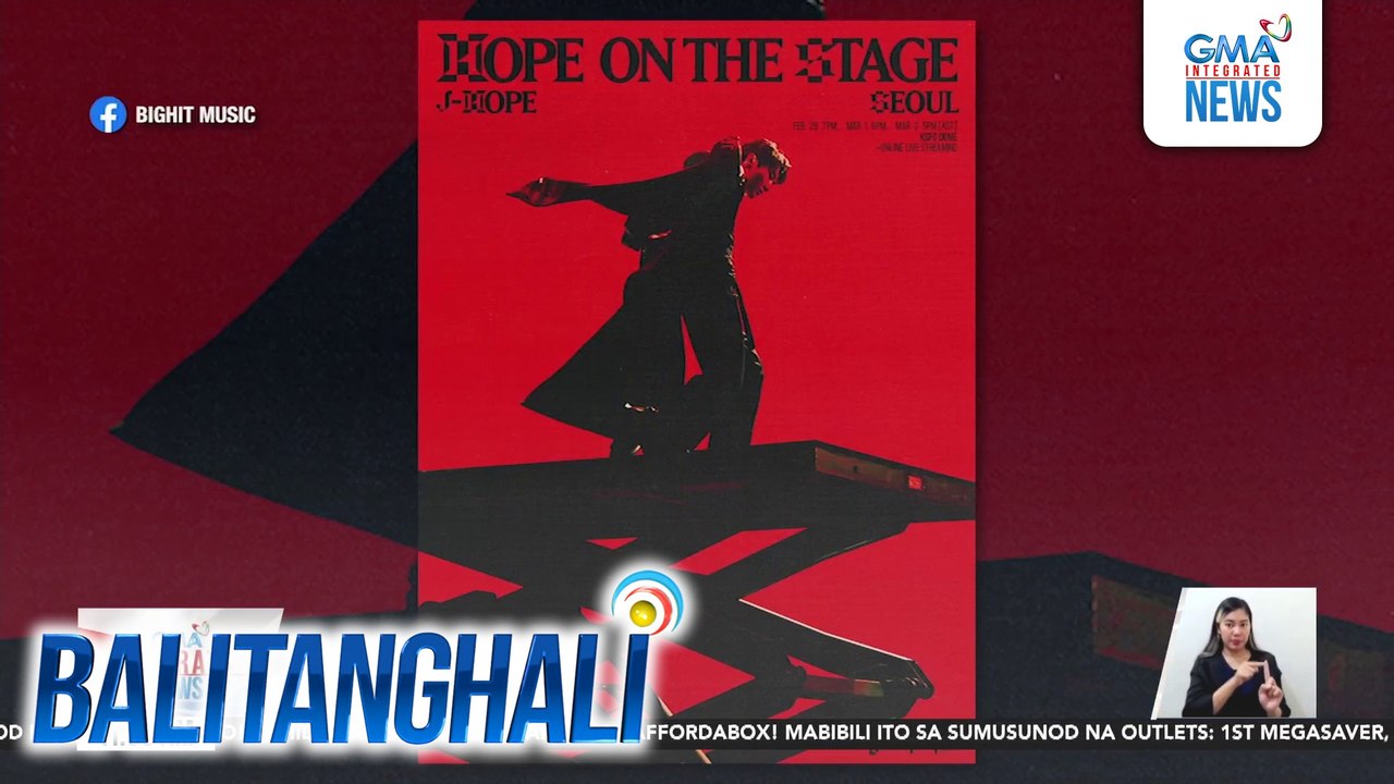J-Hope, may upcoming tour sa Manila sa April | Balitanghali