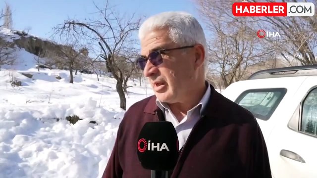 Girlevik Şelalesi'nde Buz Sarkıtları Oluştu