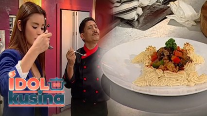 Chef Boy Logro, nainis sa SARAP ng luto nila ni Michelle Madrigal! | Idol Sa Kusina