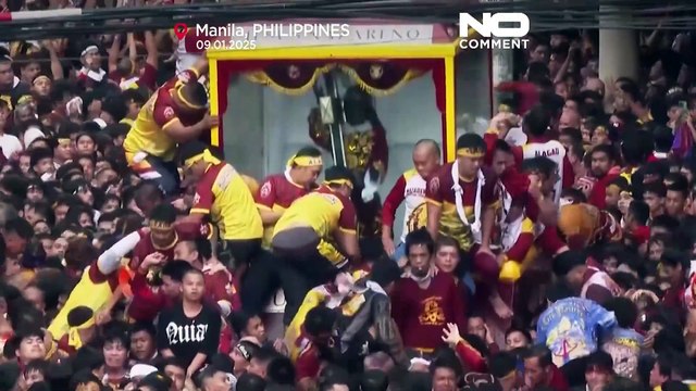 في قلب مانيلا: موكب الناصري الأسود يجذب المؤمنين الكاثوليك من جميع أنحاء الفلبين