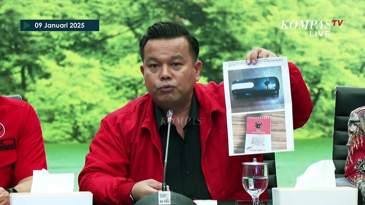 PDIP Blak-blakan Isi Flashdisk dan Buku Catatan yang Disita KPK Dari Rumah Hasto