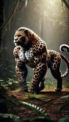 Fusion of the Wild 🐾⚡: Creating the Ultimate Beast!"