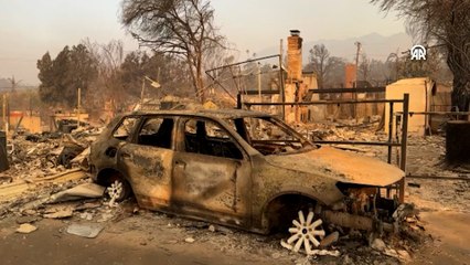 Los Angeles'taki yangınlardan 5 binden fazla yapı etkilendi