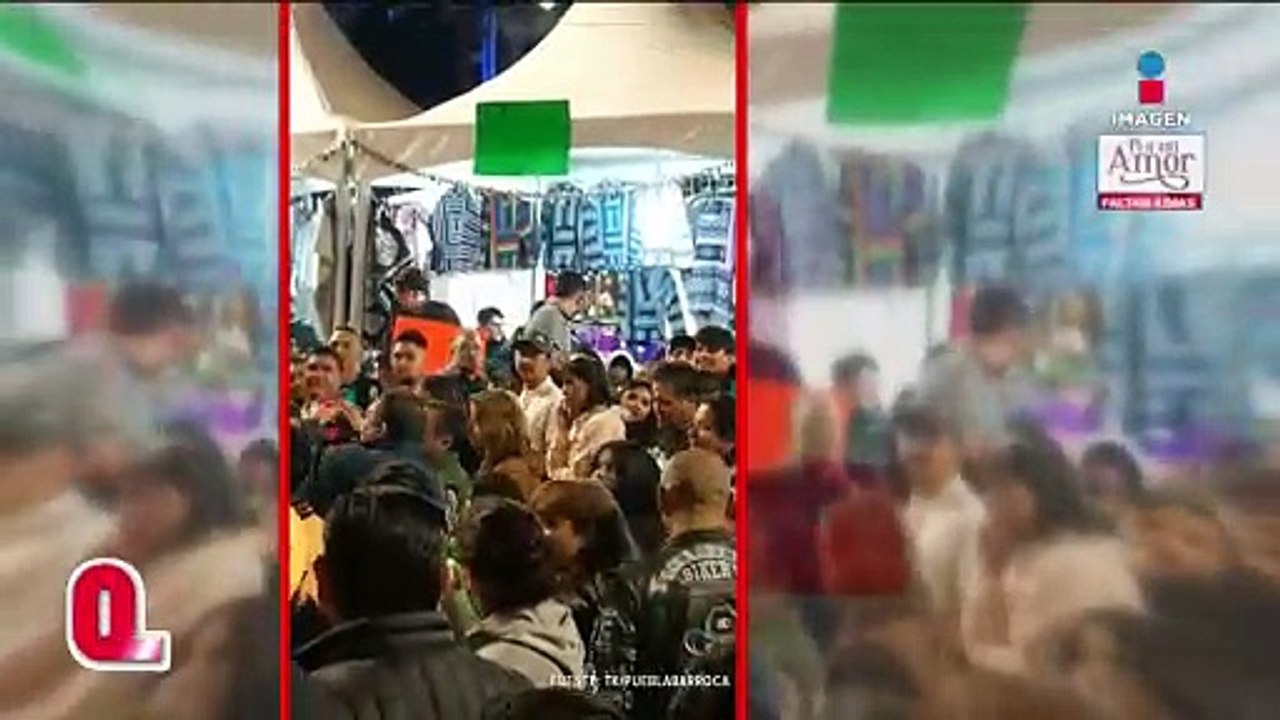 La gente se organizó para comprar refresco