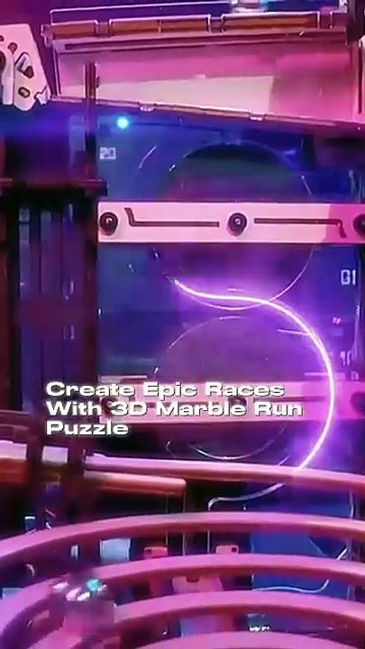 3D Marble Run Puzzle