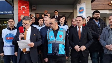 Birlik Haber Sen basın açıklaması