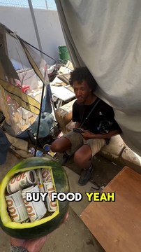 Millionaire blessed homeless who is on streets because of step mother.hd