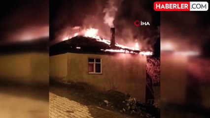 Tavşanlı'da Yangın: Tek Katlı Ev Kül Oldu