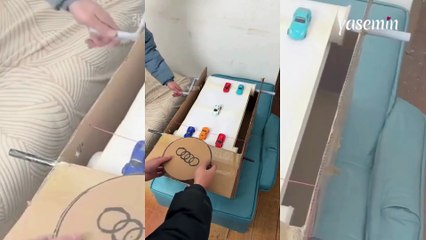 Oğlunu teknoloji bağımlılığından korumak için dijital oyunu gerçeğe çevirdi