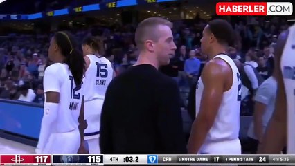 Alperen Şengün rakip takıma İzmir Marşı çaldırdı