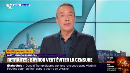 ÉDITO - Si François Bayrou "veut pouvoir doter la France d'un budget (...) [il] n'a plus d'autres choix aujourd'hui" que de revenir sur l'âge de départ à la retraite