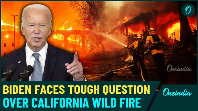 Biden Breaks Silence On California Palisades Wildfire Death Toll | Watch His Shocking Reaction