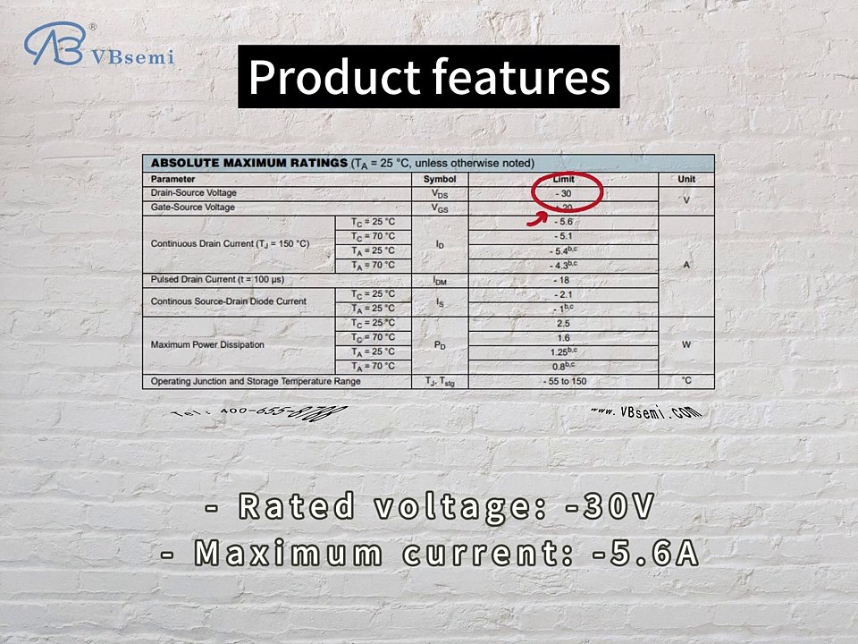 UTR4502L-AE3-R-VB is a SOT23 package P-Channel field effect MOS tube