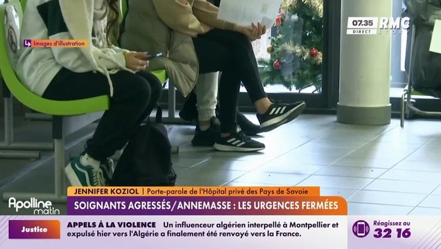 Hôpital d'Annemasse - Quatorze soignants agressés aux urgences dont 7 qui ont été blessés : Une infirmière a été trainée par les cheveux, une autre à une côte fracturée, d'autres des contusions...