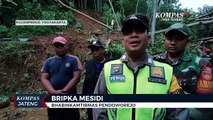 Hujan Deras, Tebing Setinggi 20 Meter Longsor