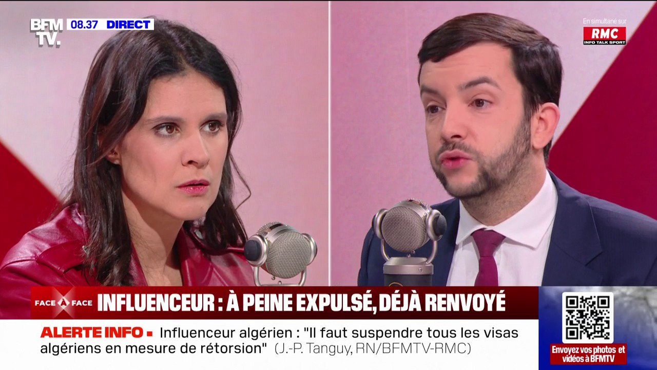 Jean-Philippe Tanguy (RN): "La France respecte beaucoup trop le régime algérien (...), on est soumis au régime algérien"