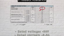 UT3401G-AE3-R-VB is a SOT23 package P-Channel field effect MOS tube