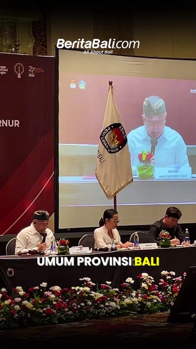 Penetapan Pasangan Calon Terpilih Gubernur dan Wakil Gubernur Provinsi Bali Periode 2025-2030
